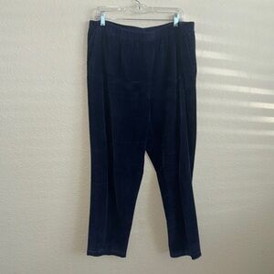 Appleseed's women’s Dark Blue Corduroy Pants